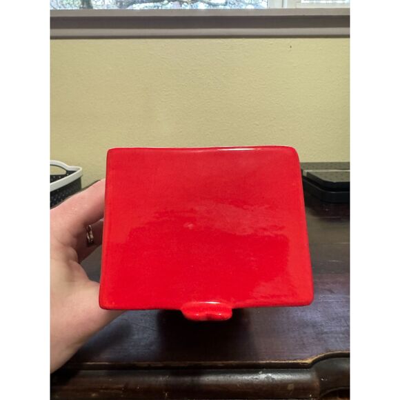 Valentine's Day 2024 Target Spritz Ceramic Tall Building Red House New - Picture 7 of 8